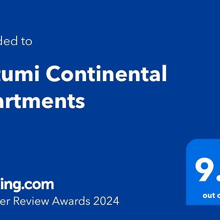 Batumi Continental Apartments מראה חיצוני תמונה